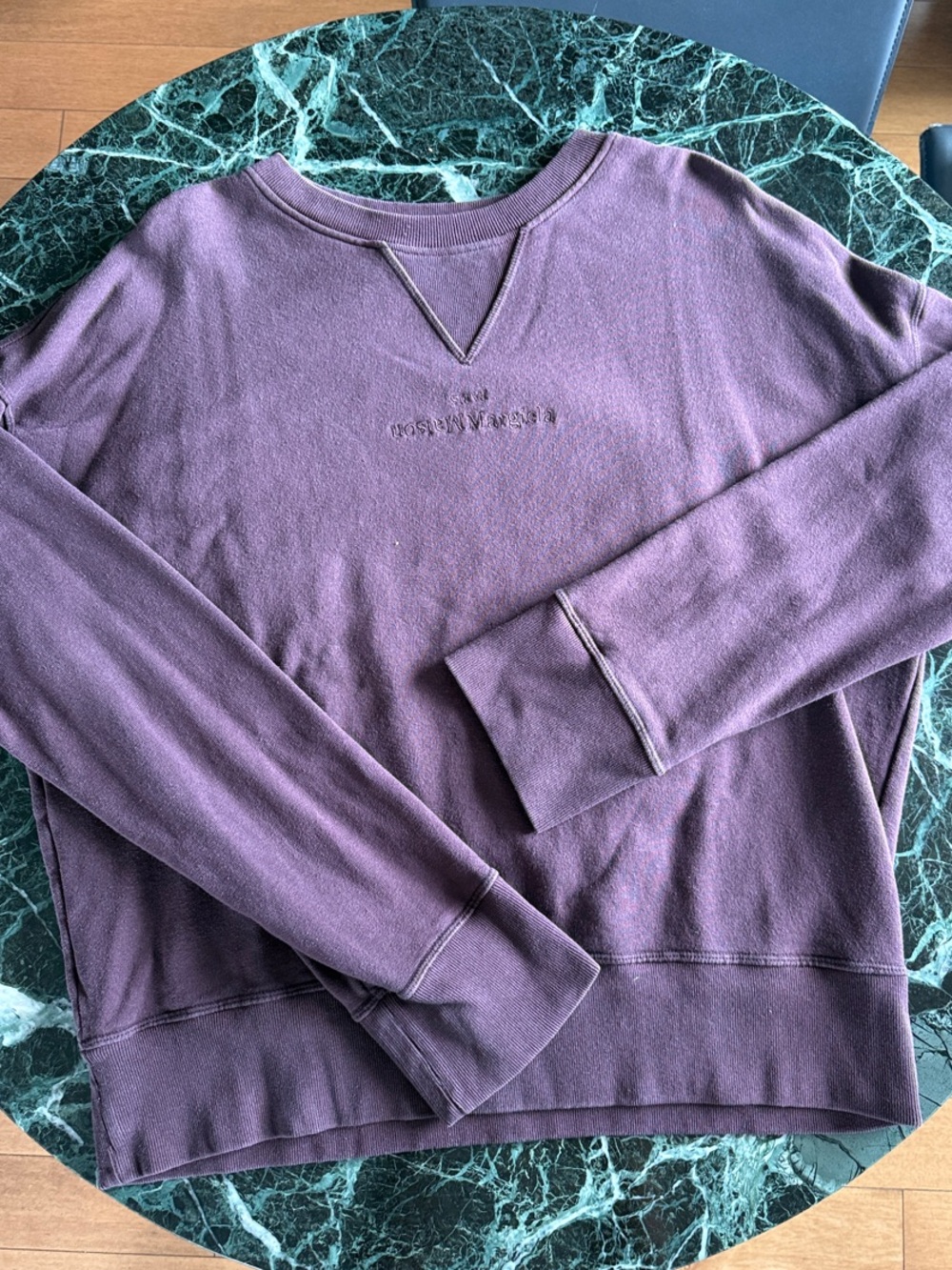 Maison Margiela Paris Inverse Logo Sweatshirt – XL